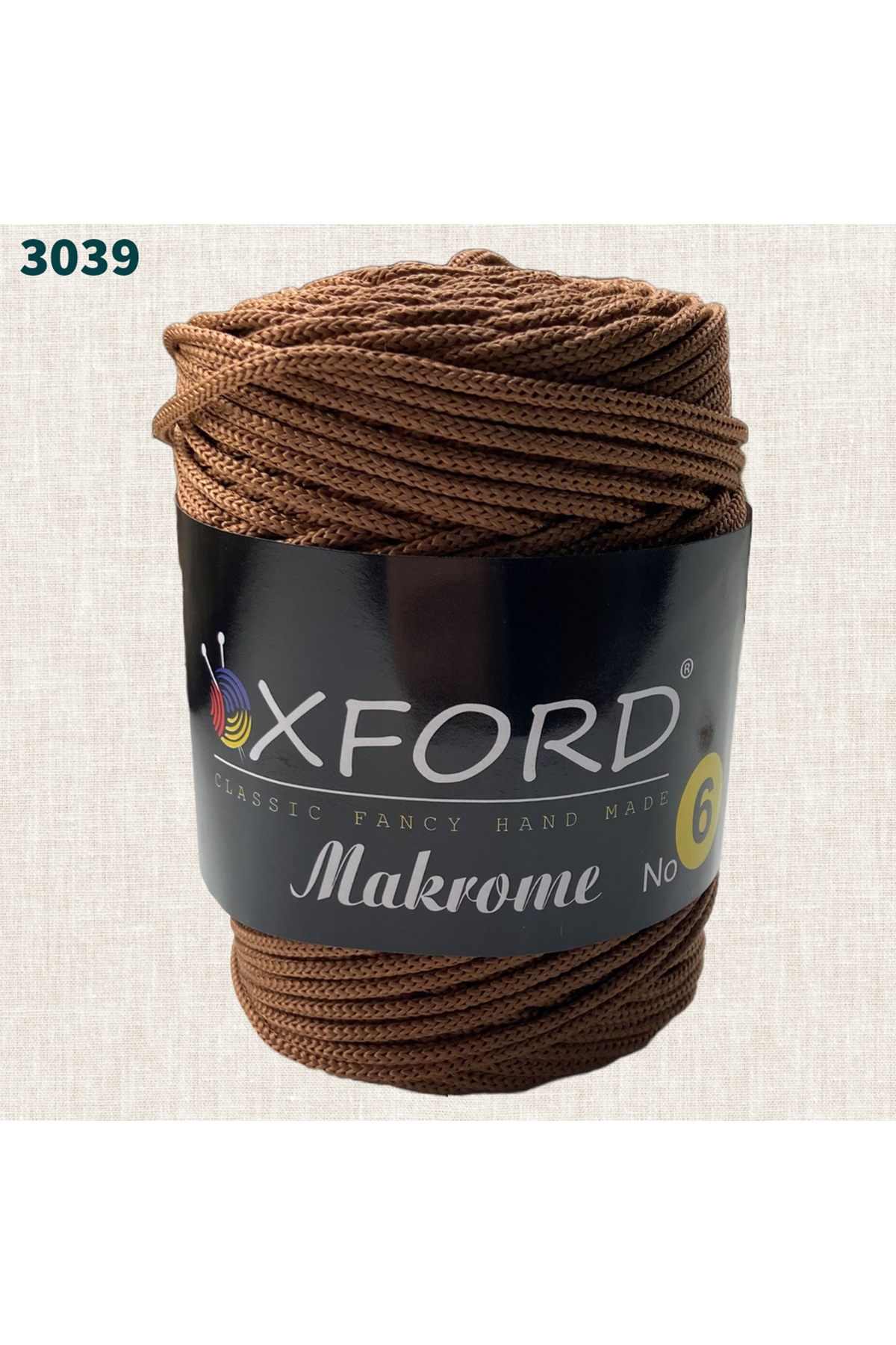 Oxford 6 No Makrome - 3039 Kakao