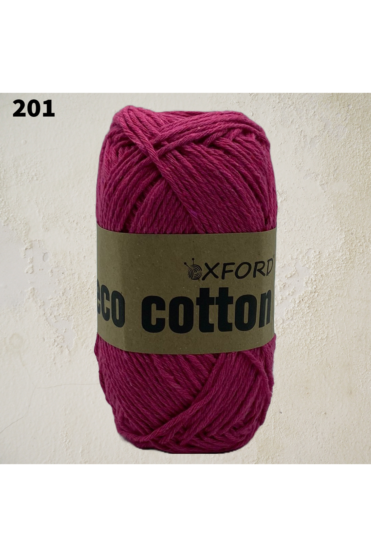 Eco Cotton 100 gram - 00201 Canlı Fuşya 