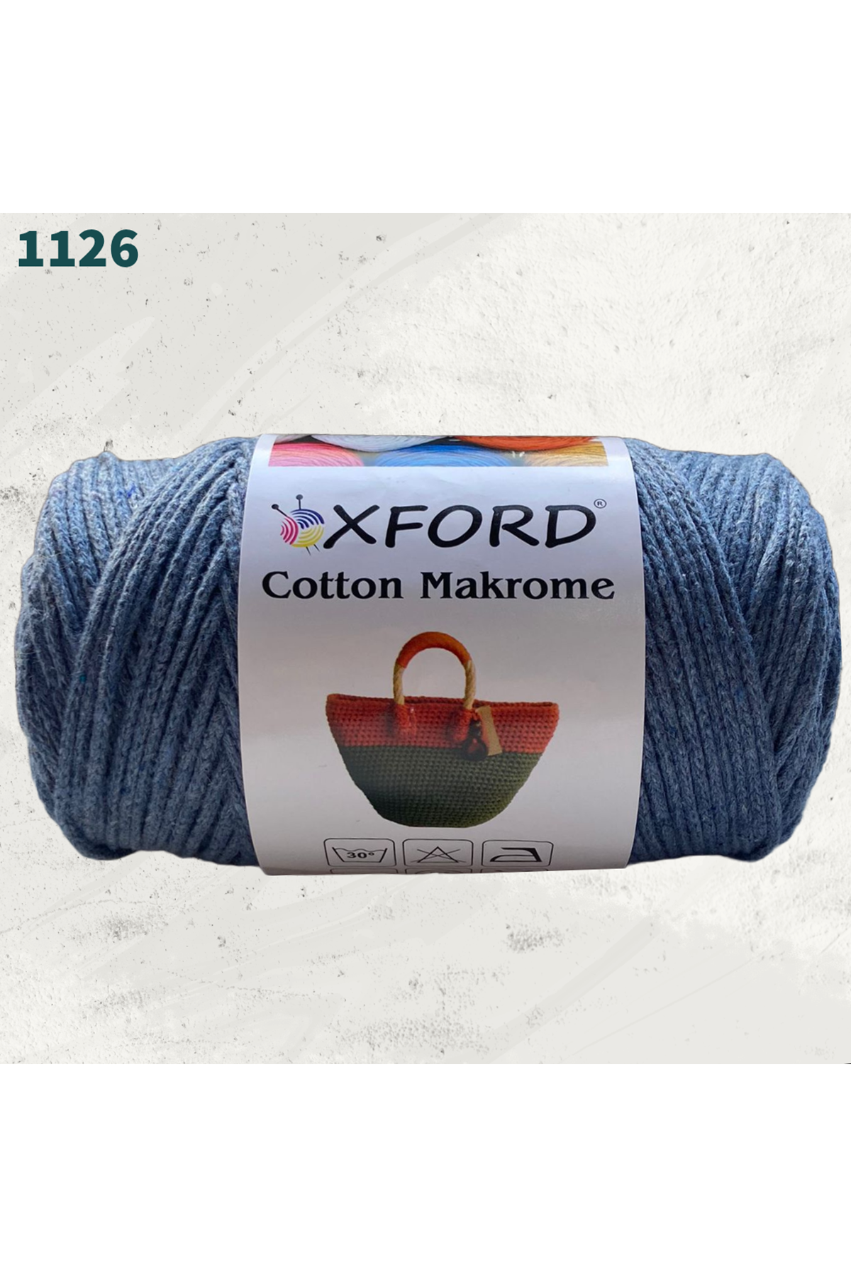 Cotton Makrome 1126 Mavi