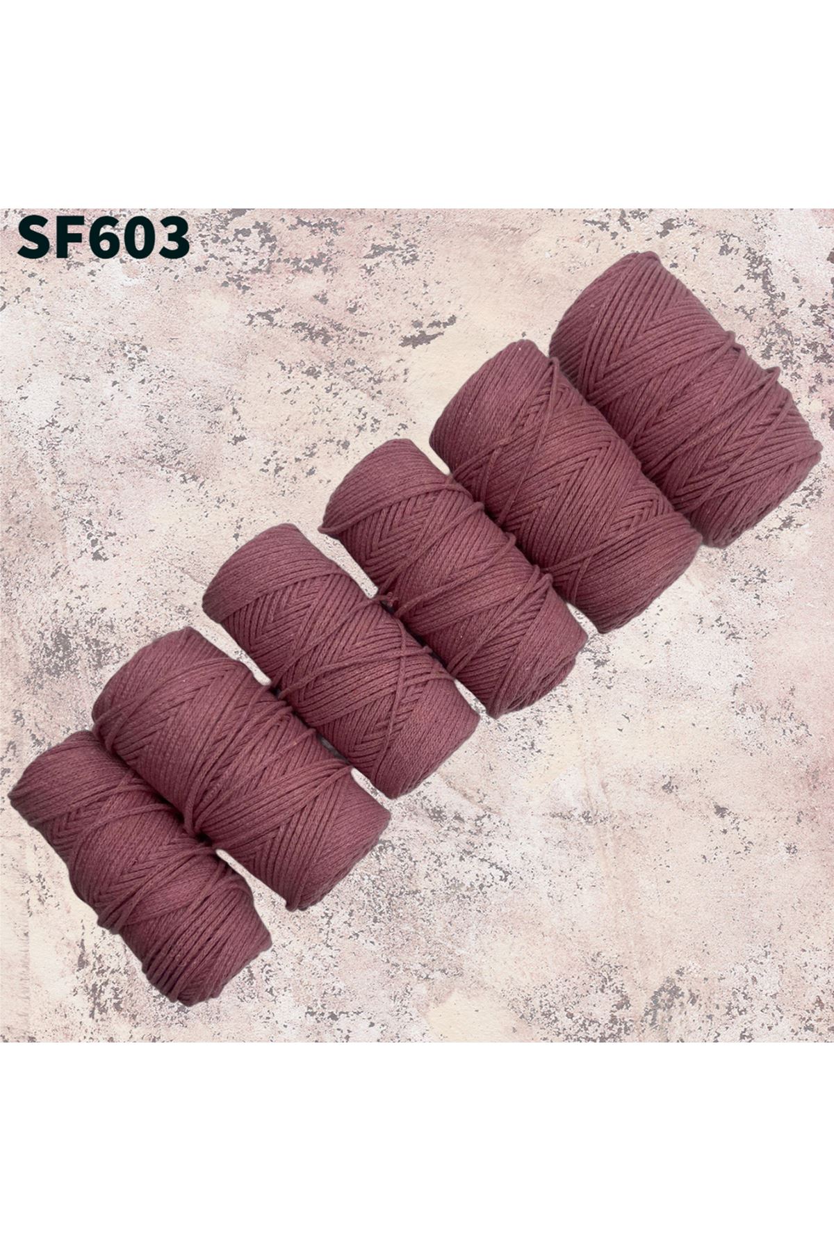 Stok Fazlası Cotton Makrome Gülkurusu 1000 Gram SF603