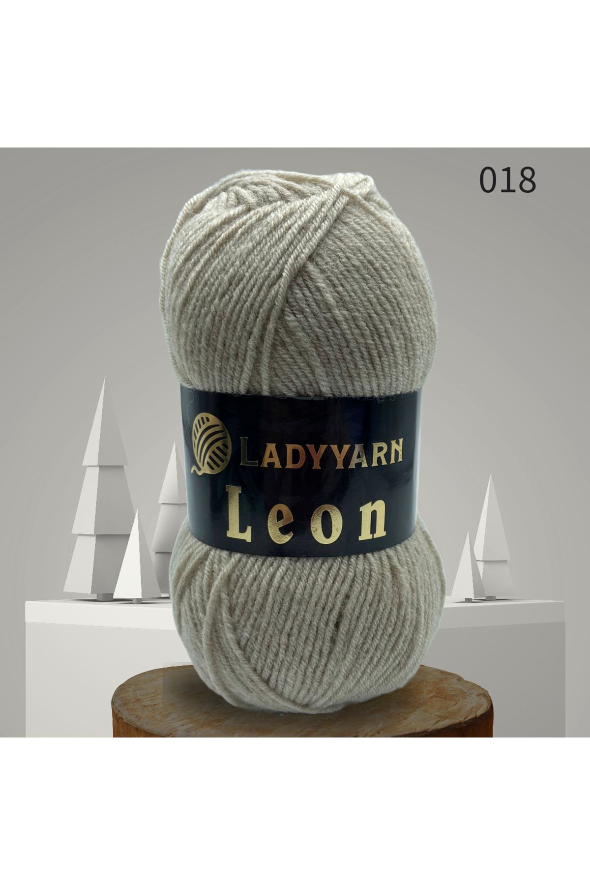 Lady Yarn Leon %49 Yünlü 018 Bej