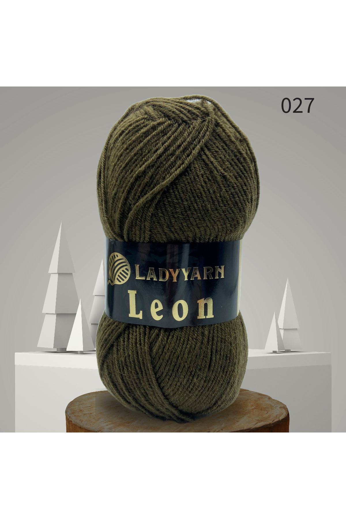 Lady Yarn Leon %49 Yünlü 027 Haki Yeşil