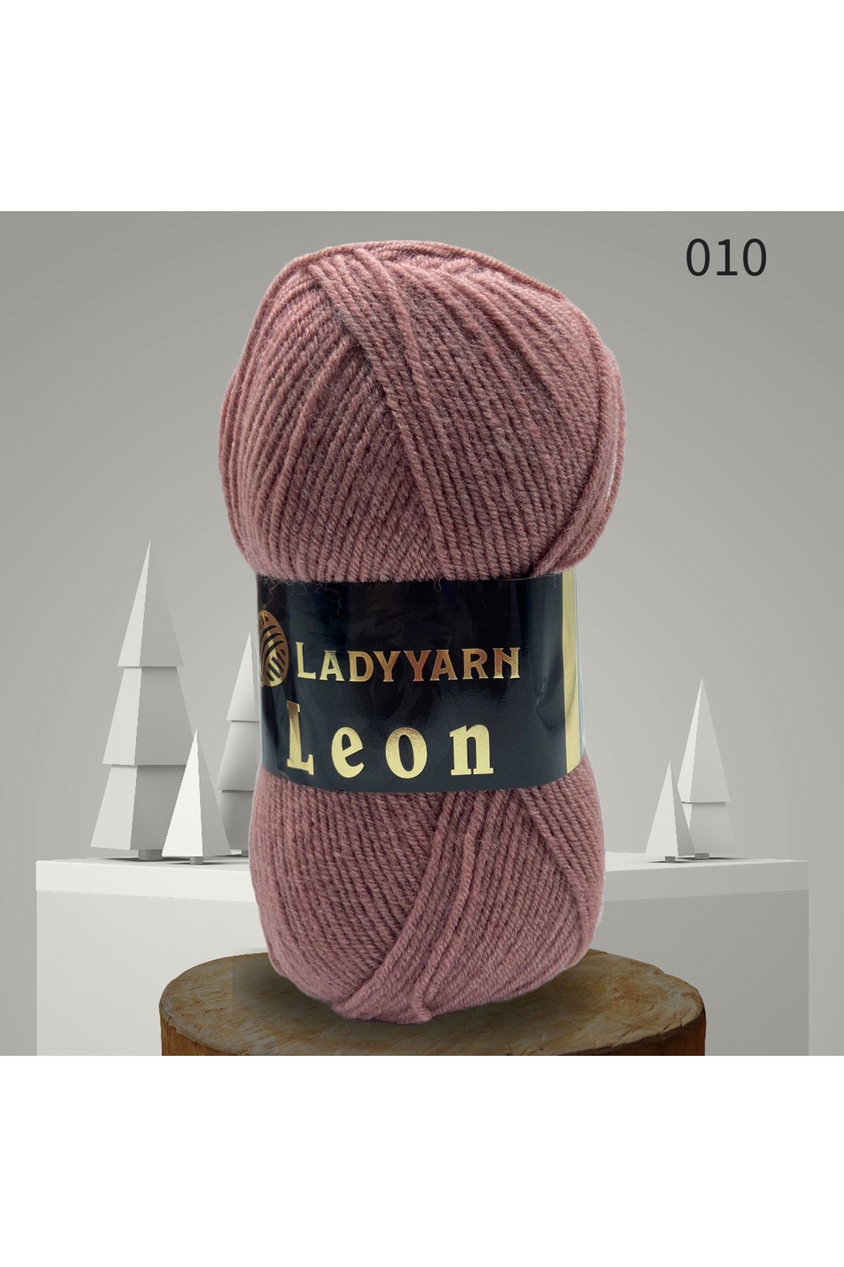 Lady Yarn Leon %49 Yünlü 010 Rose