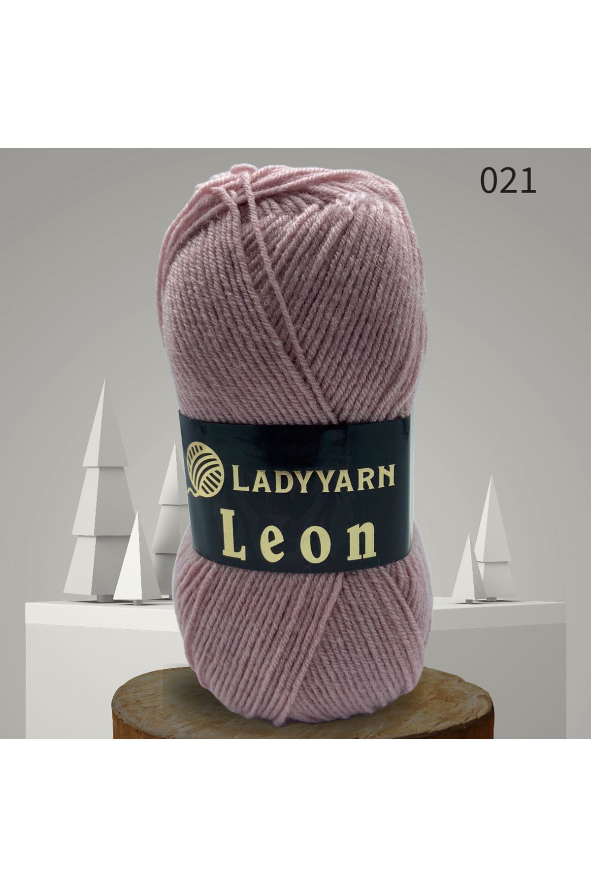 Lady Yarn Leon %49 Yünlü 021 Koyu Pudra