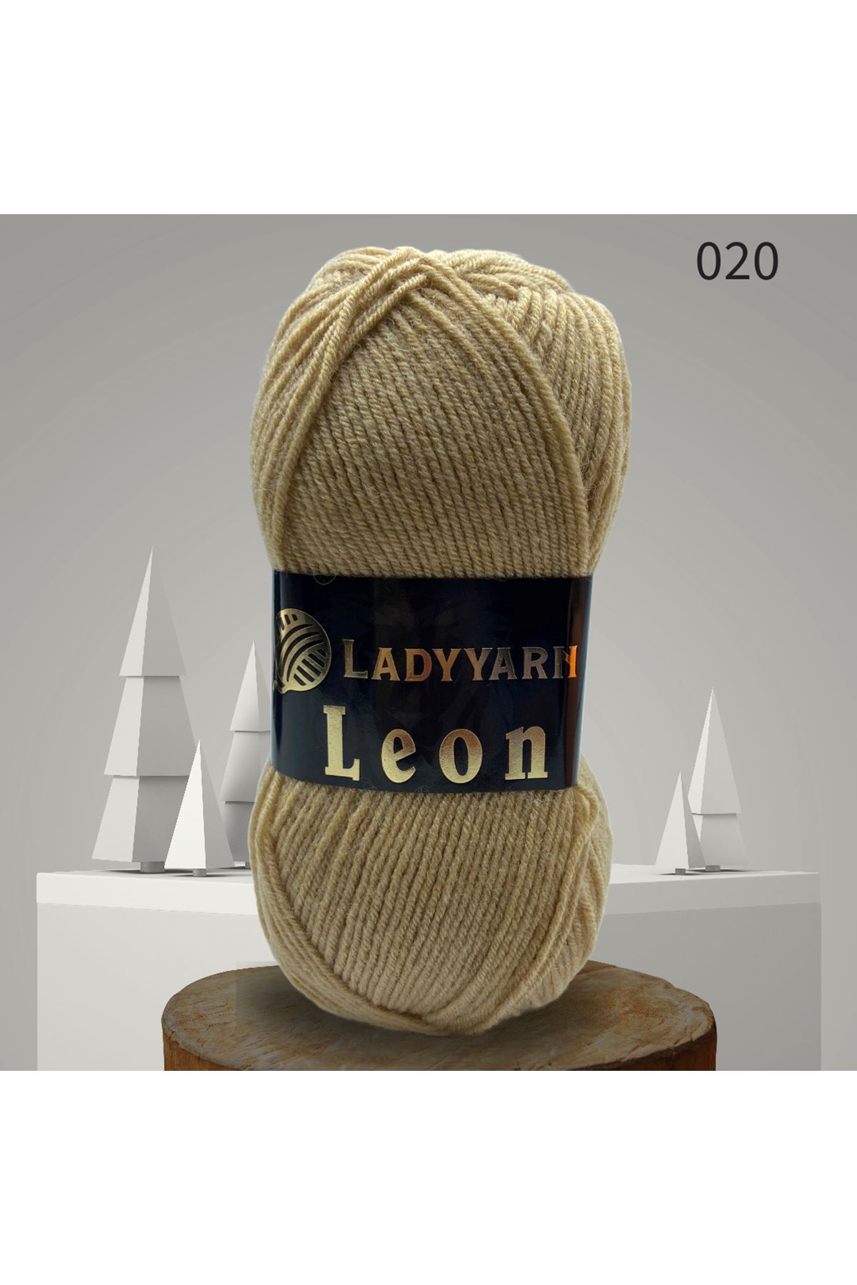 Lady Yarn Leon %49 Yünlü 020 Nohut
