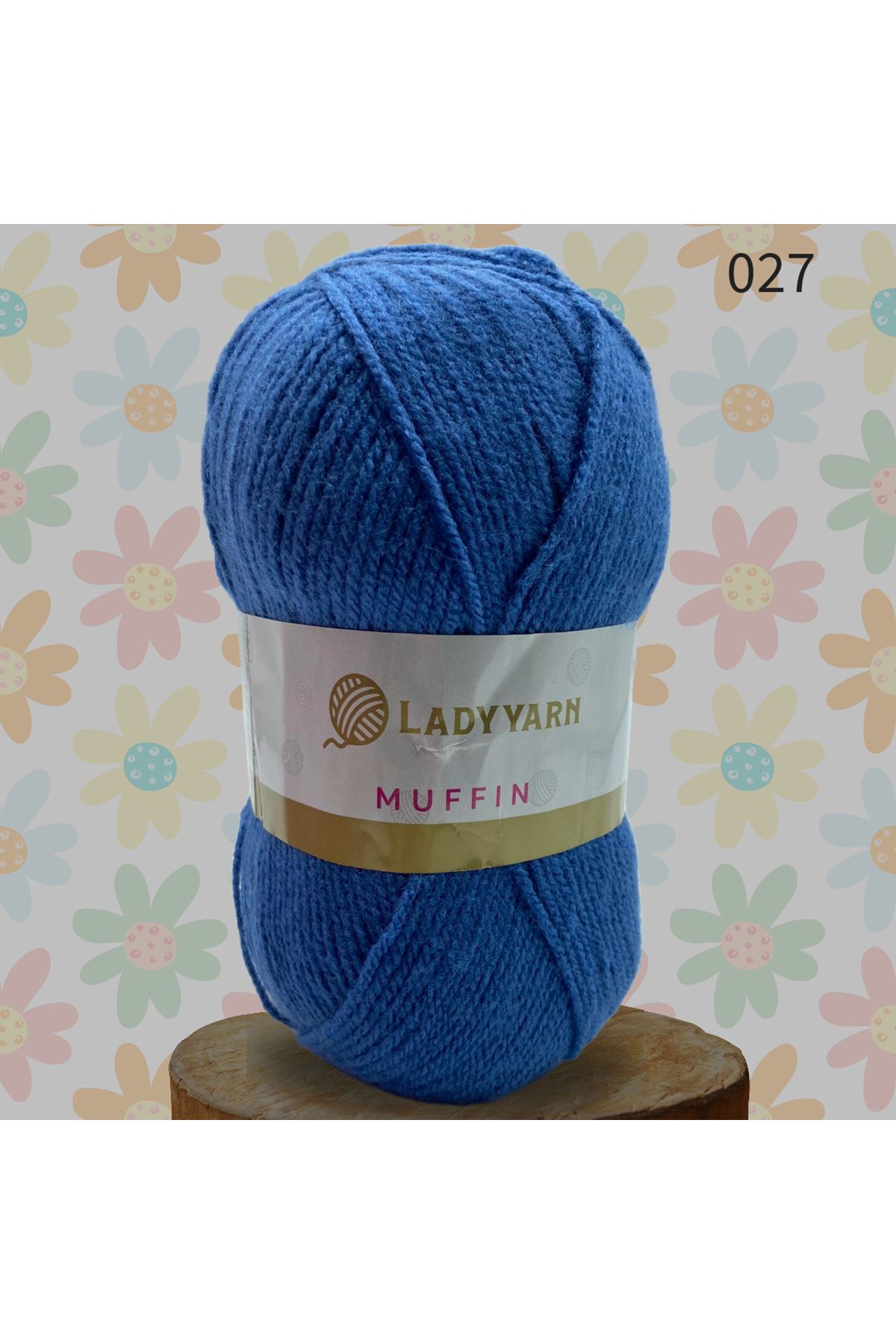 Lady Yarn Muffin 027 Mavi