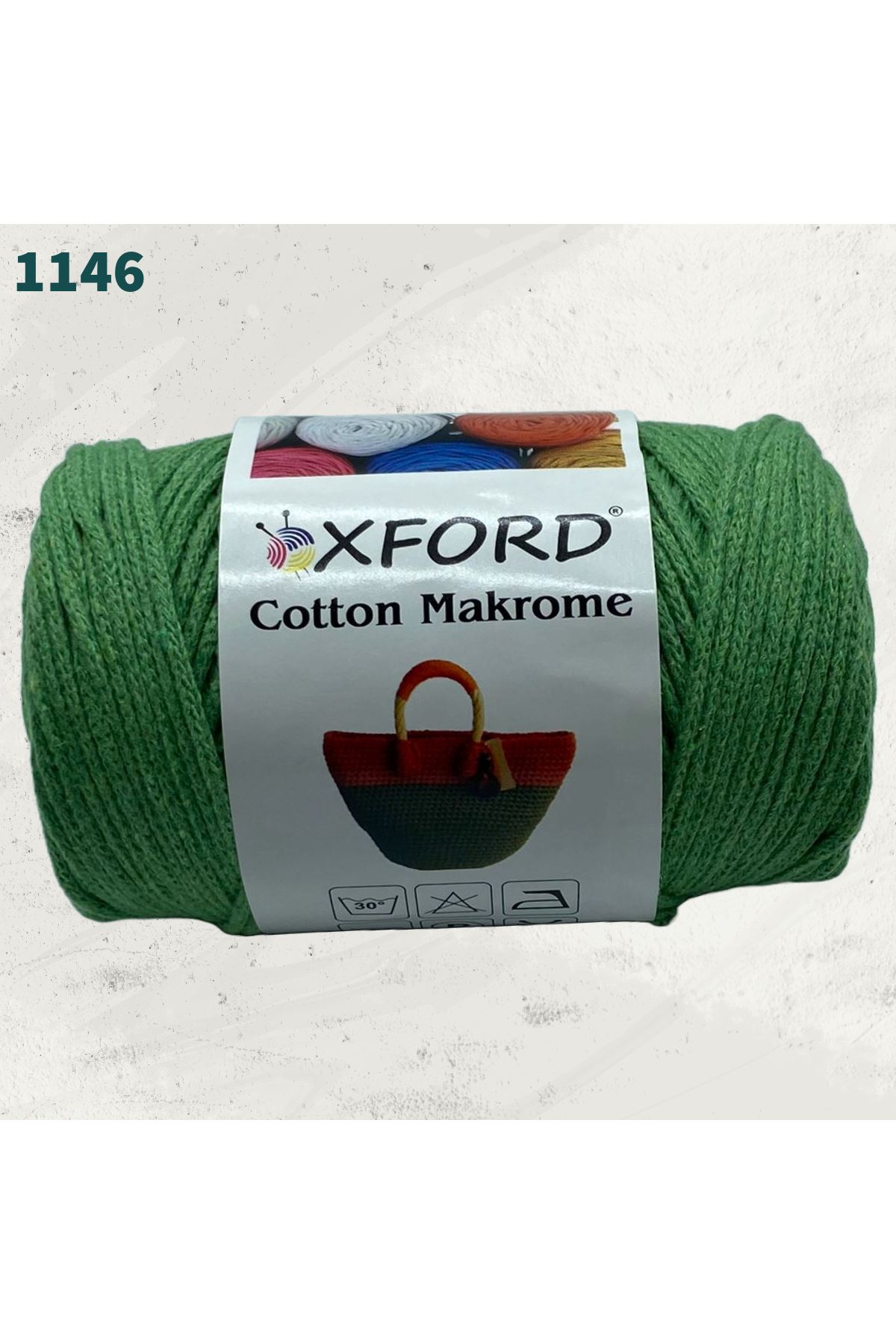 Cotton Makrome 1146 Kurbağa Yeşil