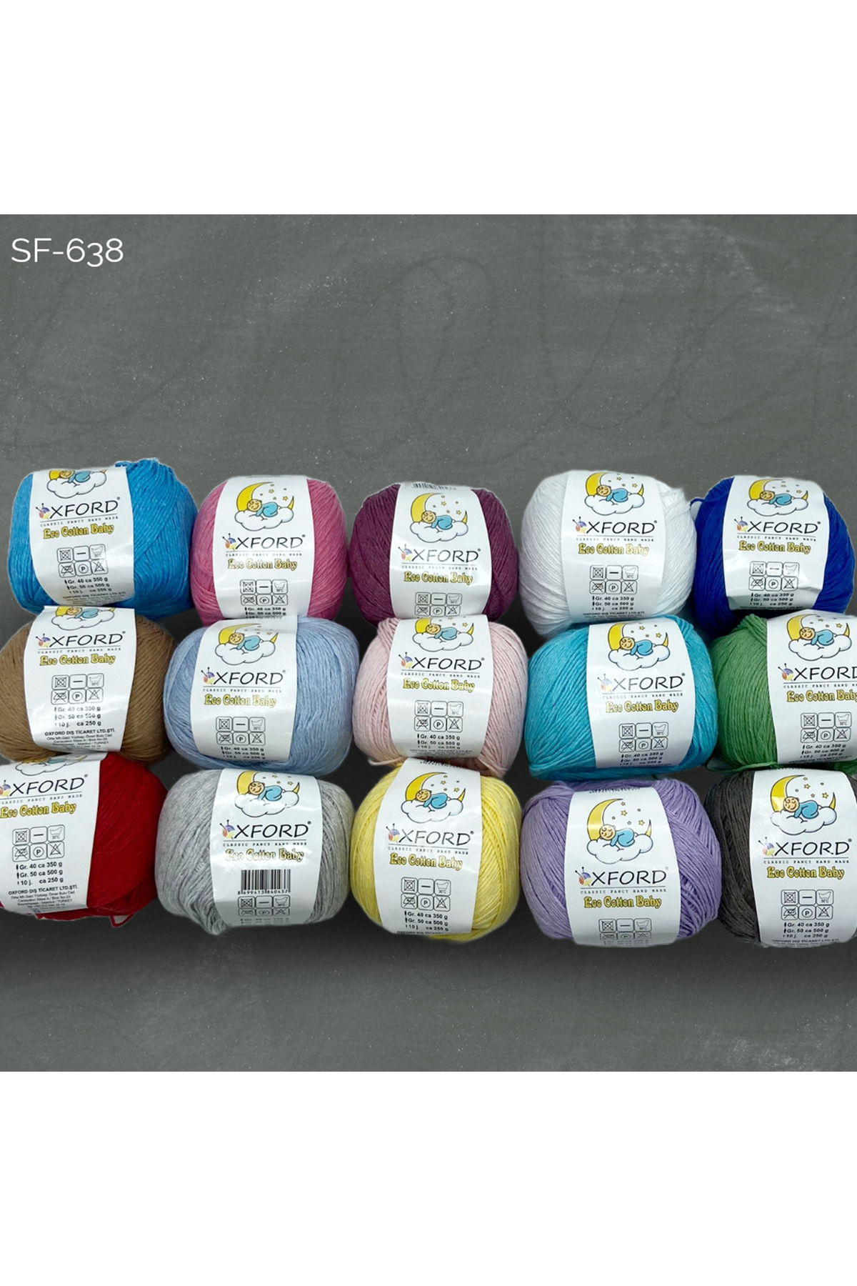 Stok Fazlası Eco Cotton Baby 15'li Paket Mix SF638
