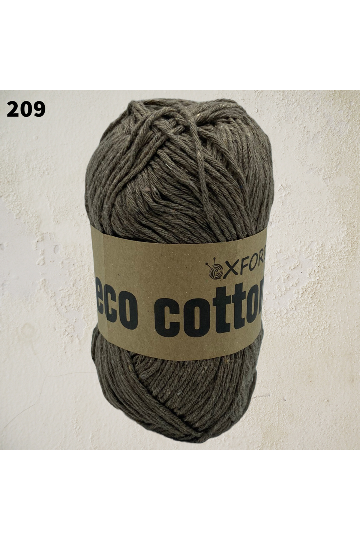 Eco Cotton 100 gram - 00209 Açık Kahve