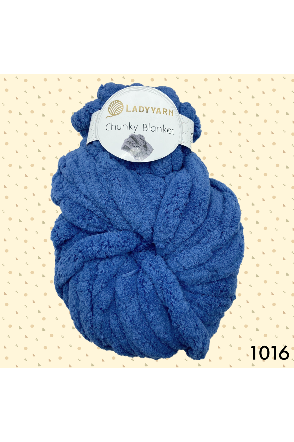 Lady Yarn Chunky Blanket 1016 Mavi 