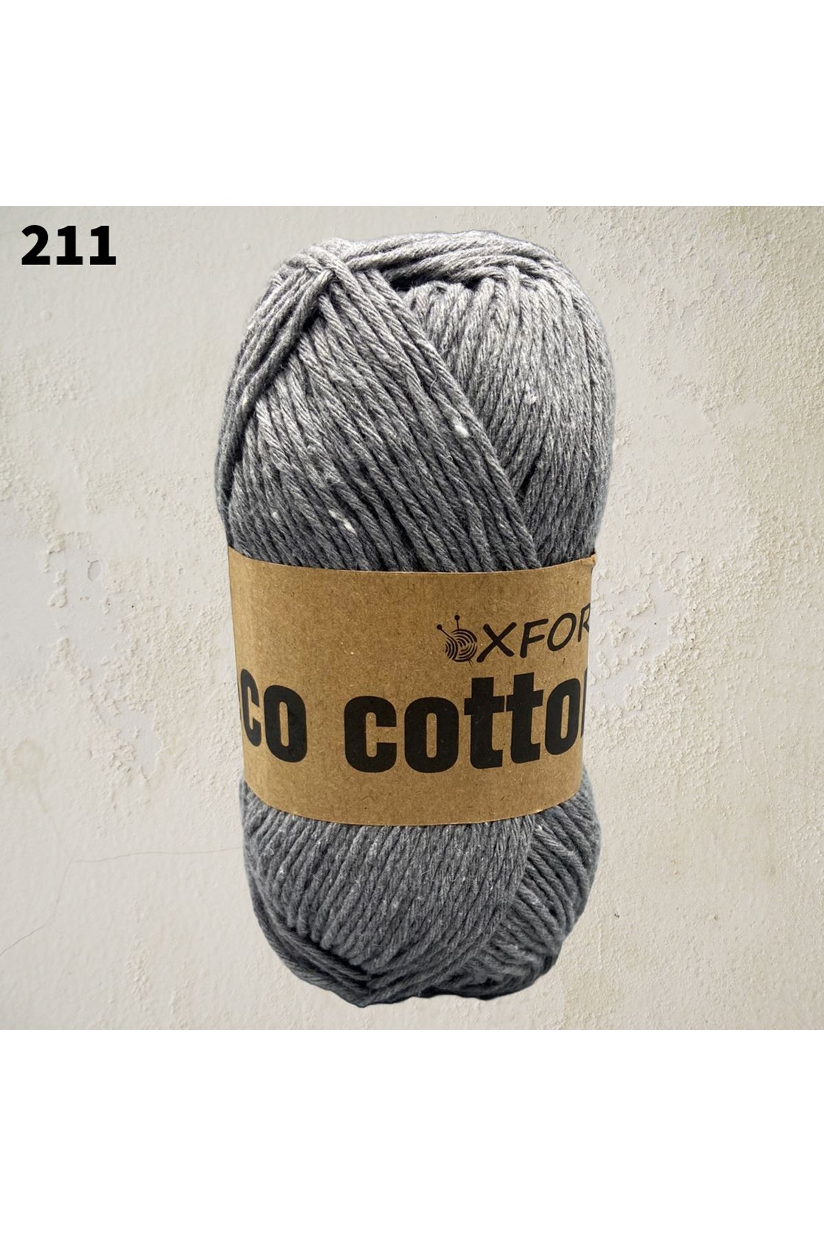 Eco Cotton 100 gram - 00211 Orta Gri
