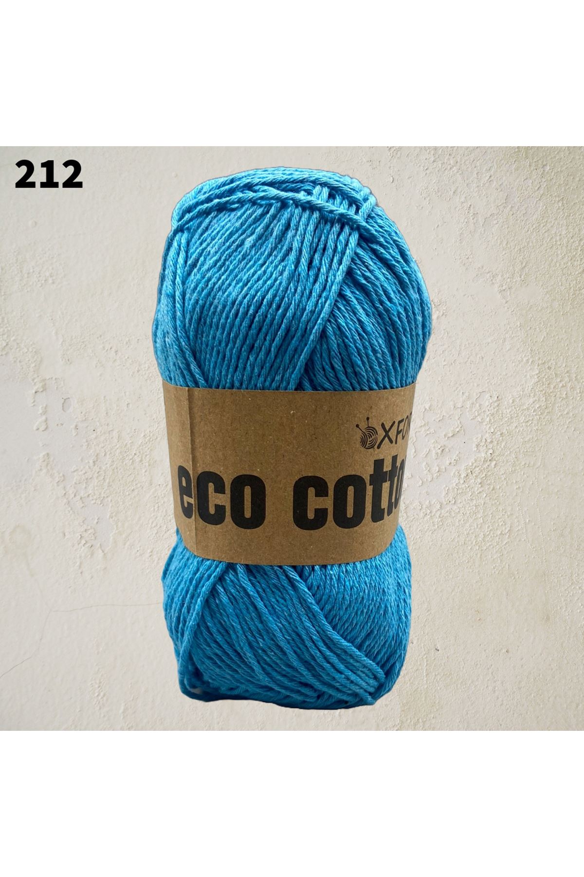 Eco Cotton 100 gram - 00212 Turkuaz Mavi
