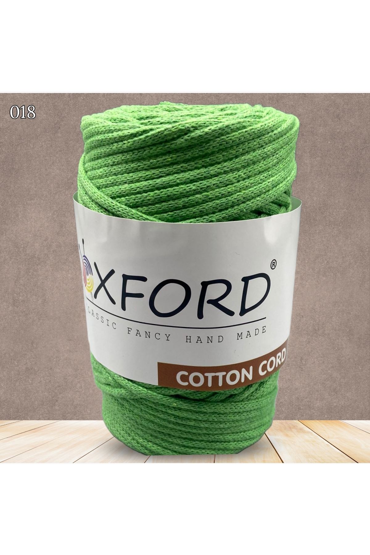 Oxford Cotton Cord 018 Elma Yeşili 