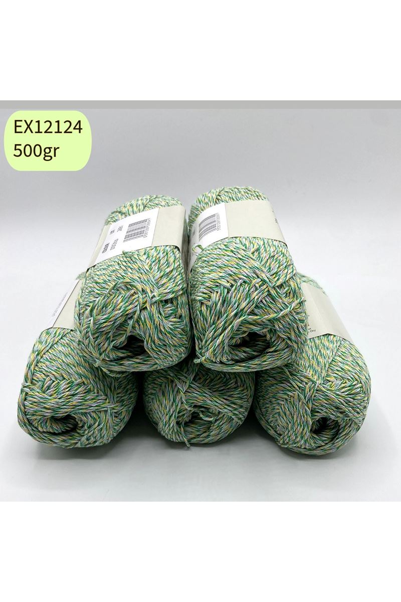 Ihraç Fazlası 5'li Paket 500gr Kırçıllı Cotton EX12124