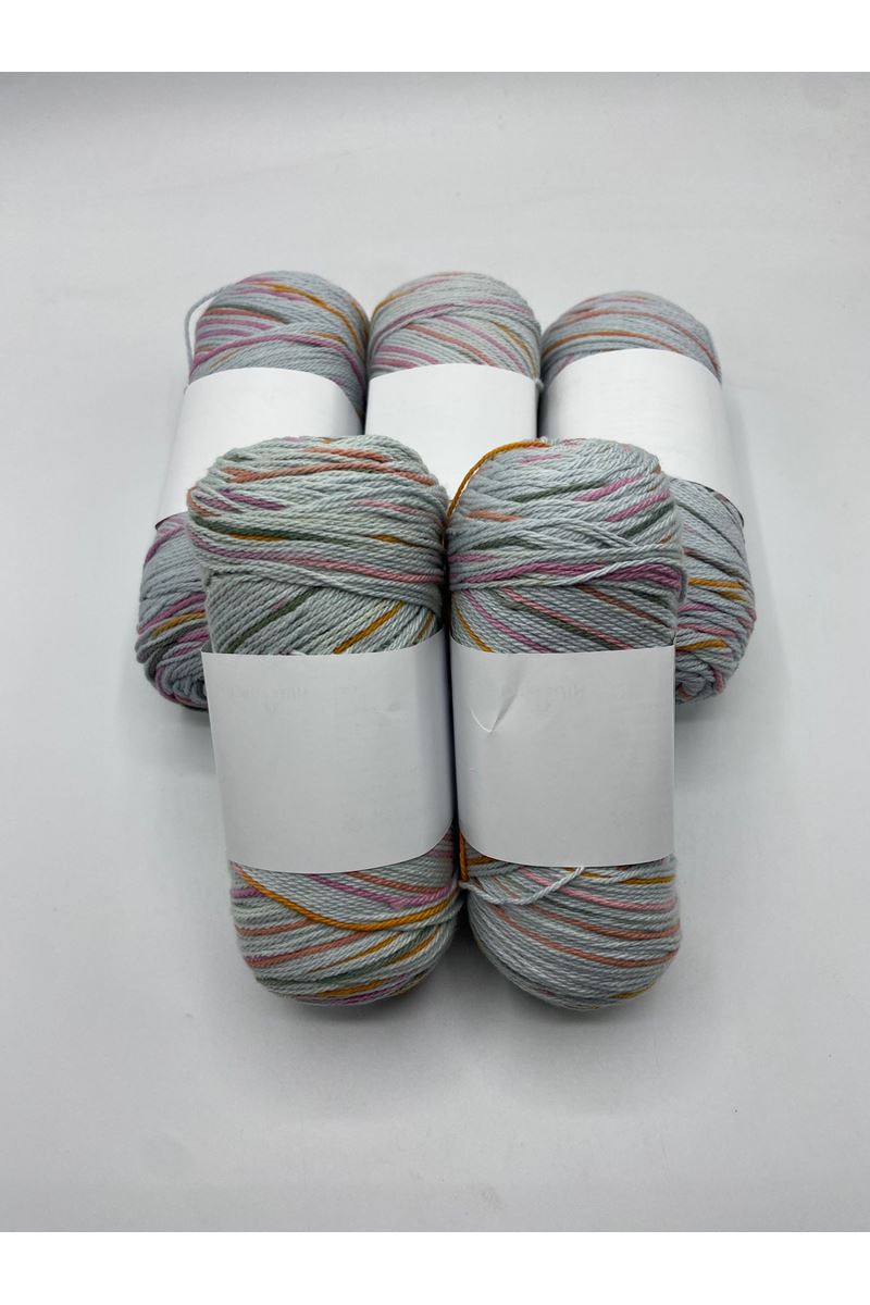 Ihraç Fazlası 5'li Paket 500gr İnce Akrilik Ebruli EX12130