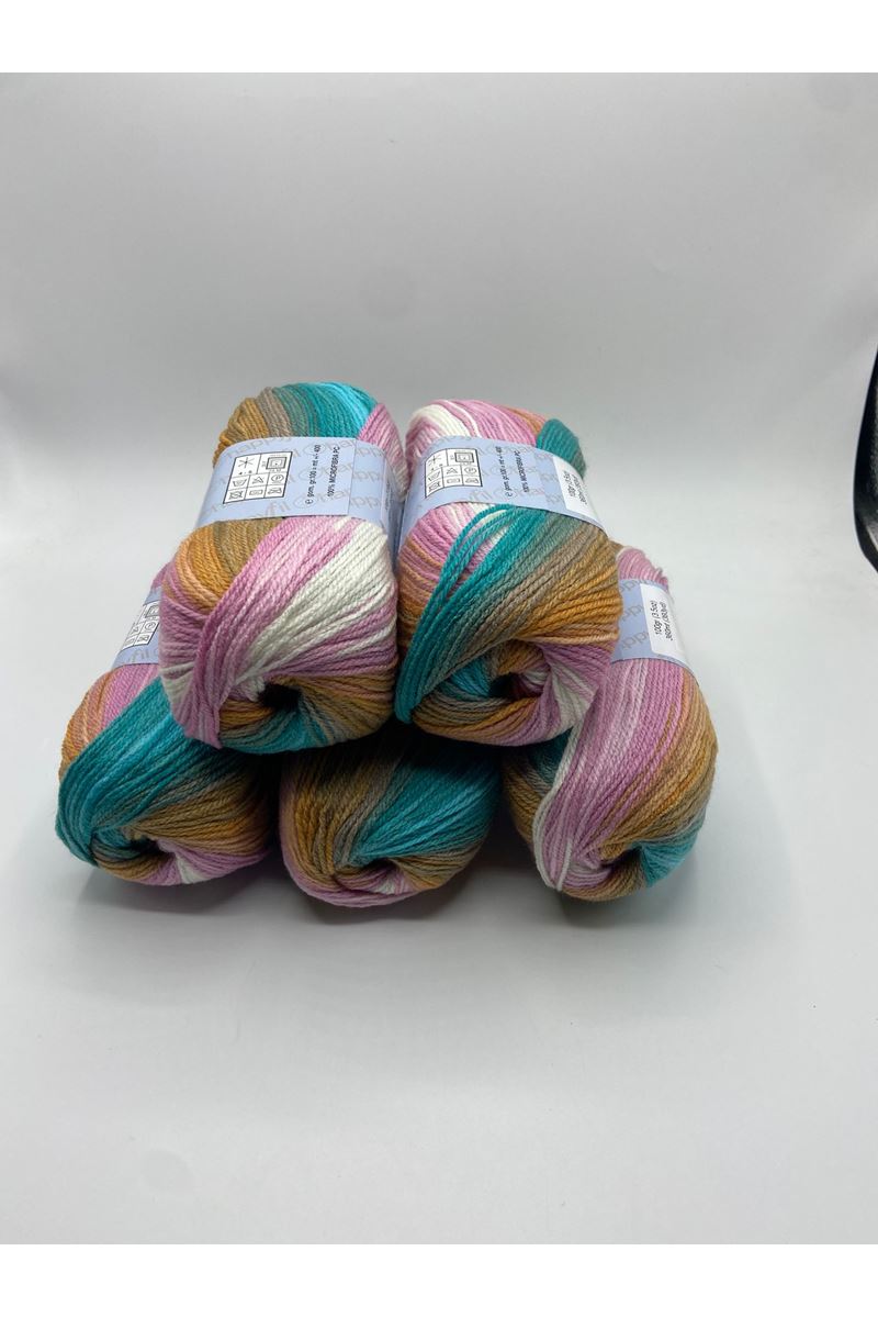 Ihraç Fazlası 5'li Paket 500gr Akrilik Batik EX12139