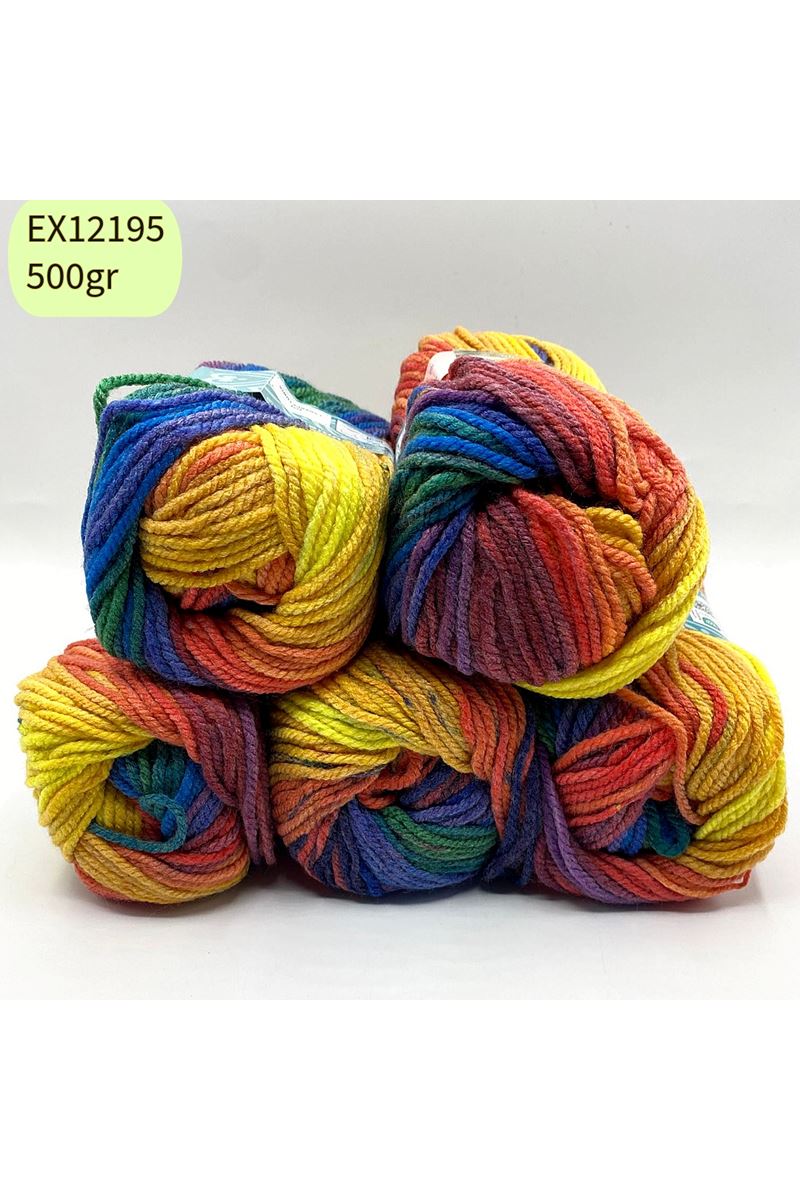 Ihraç Fazlası 5'li Paket 500gr Akrilik Batik EX12195