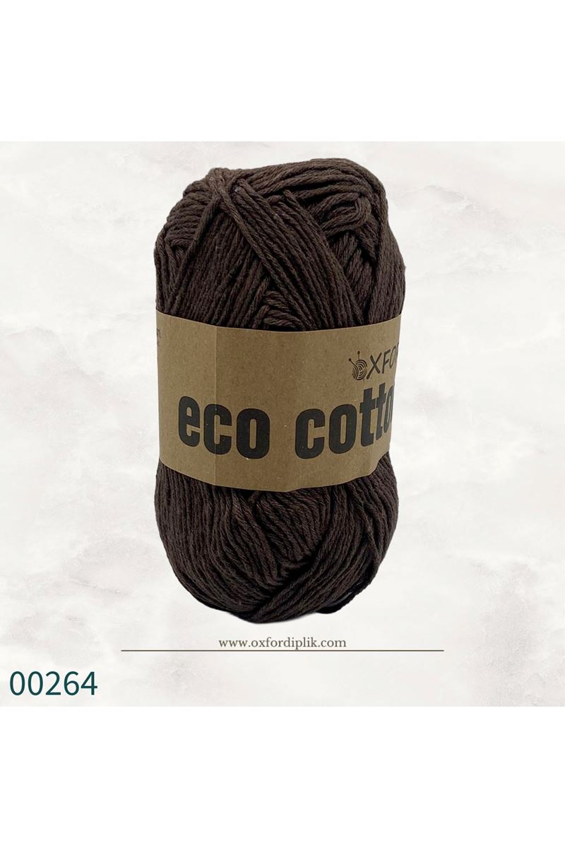 Eco Cotton 100 gram - 264 Koyu Kahve 