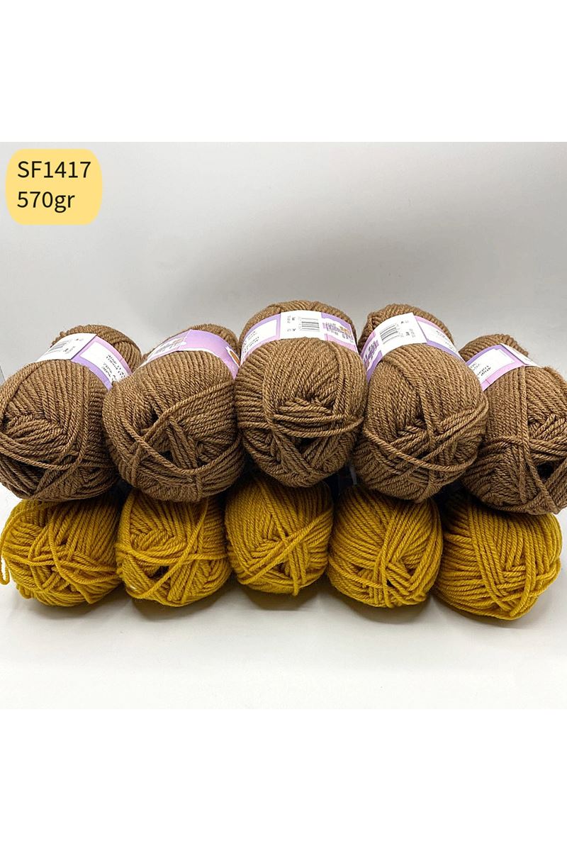 Stok Fazlası 10'lu Paket 570gr Akrilik Mix SF1417