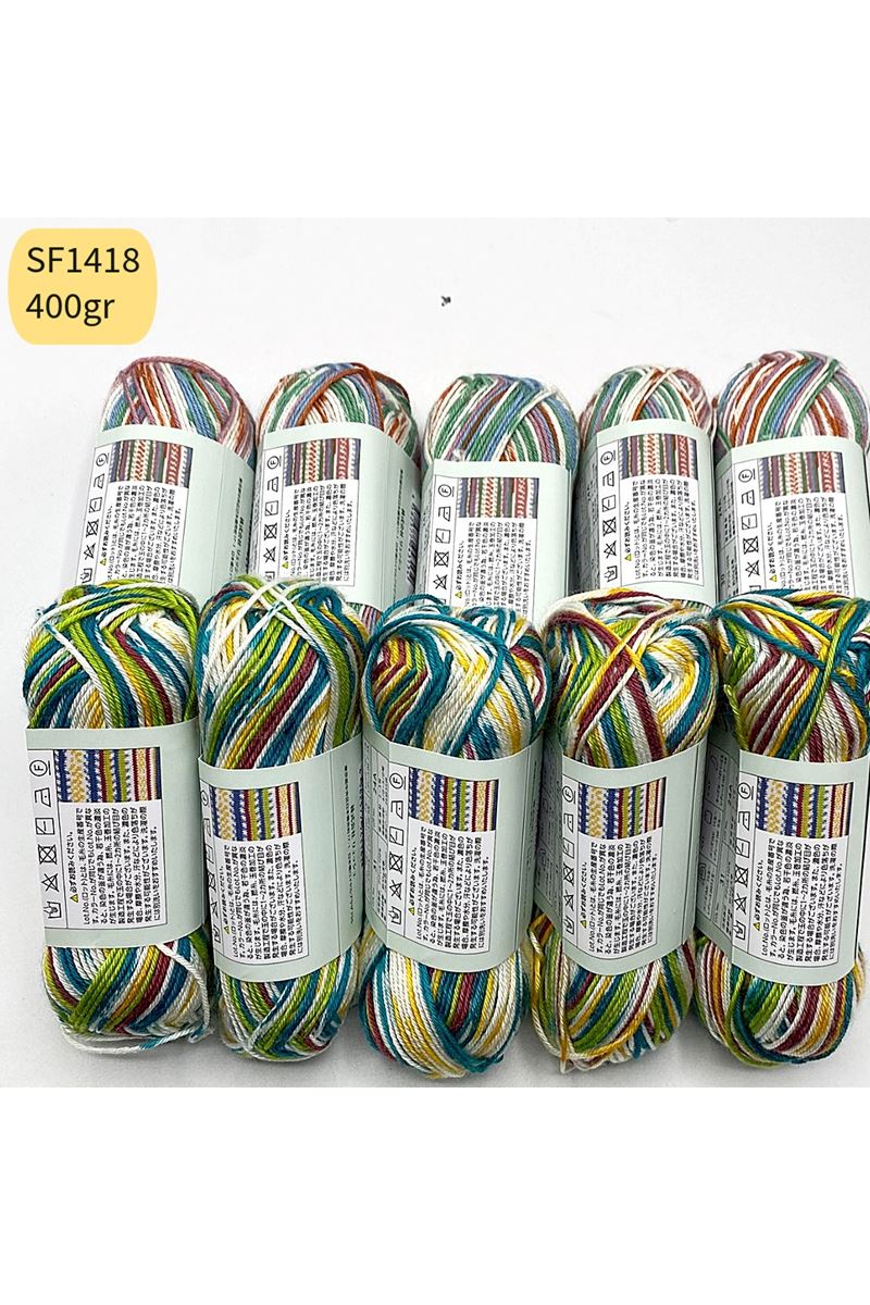 Stok Fazlası 10'lu Paket 400gr İnce Akrilik Ebruli SF1418