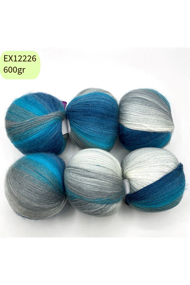 İhrac Fazlası 6'lı Paket 600 gr Angora Batik EX12226