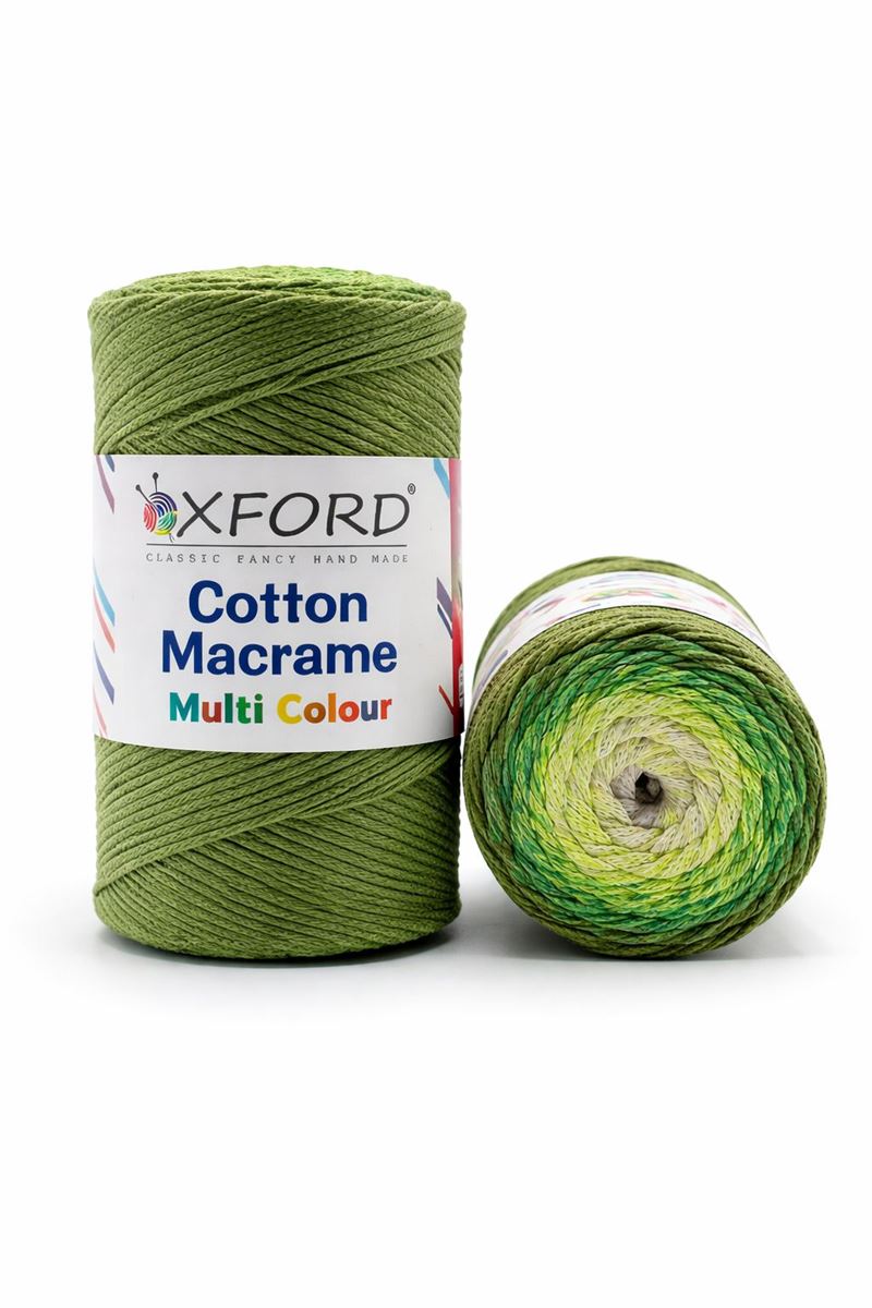 Cotton Macrame Multi Colour Renk No: 30