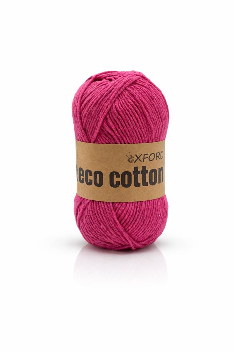 Eco Cotton 100 gram - 00256 - Fuşya