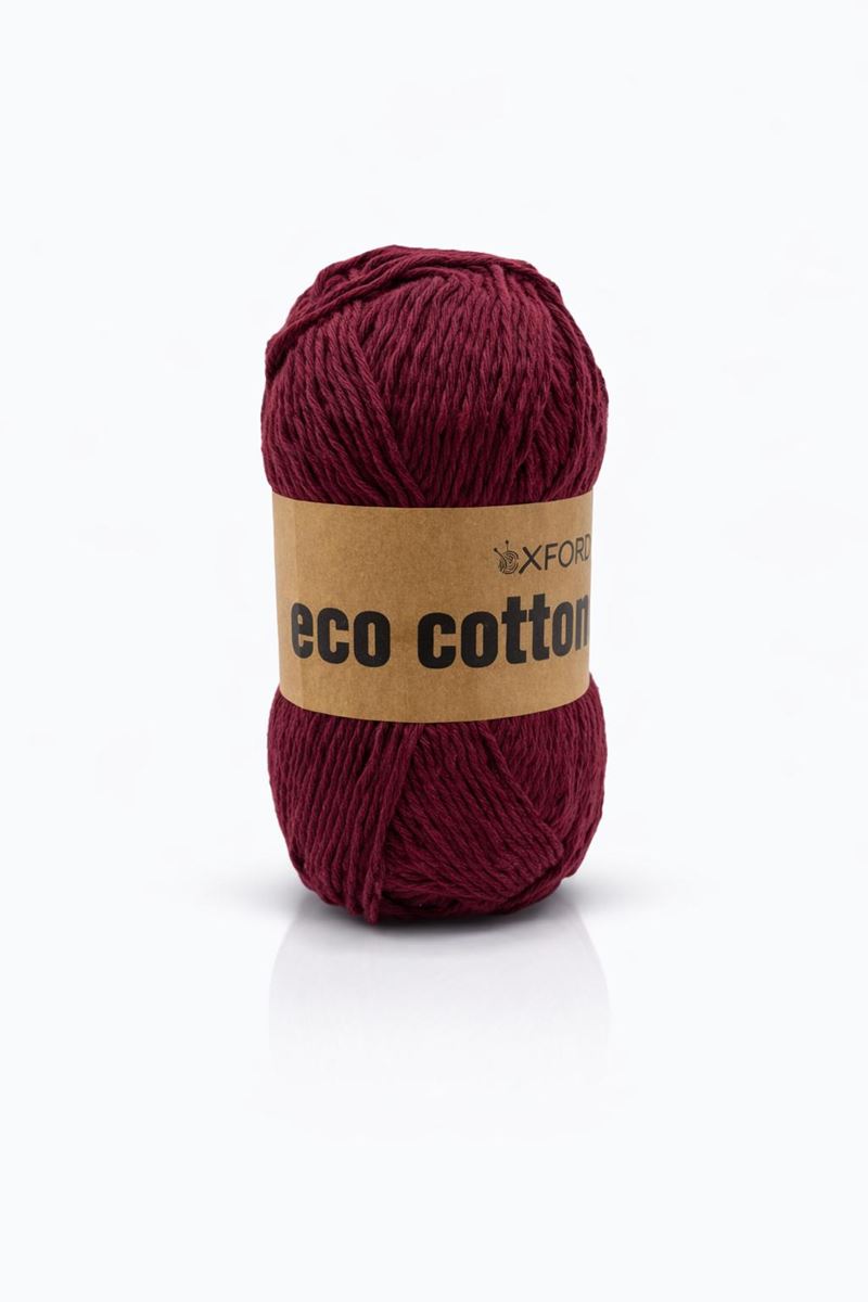 Eco Cotton 100 gram - 00244 Bordo