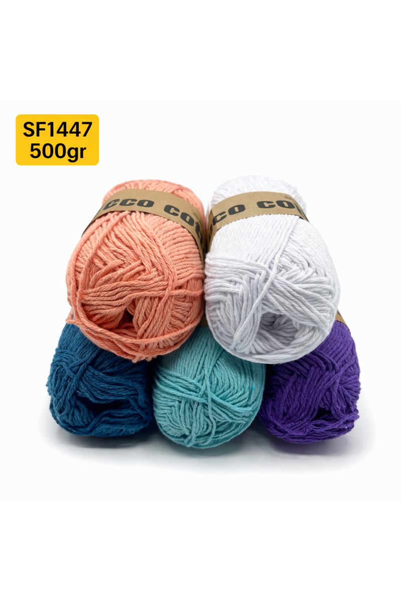 Eco Cotton - Beşli MIX 500 gr SF1447