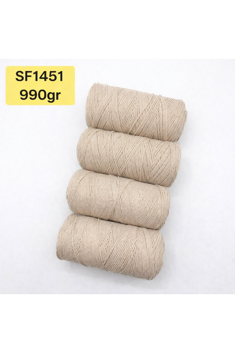 Stok Fazlası 990 Cotton Makrome Bej Tonları SF1451