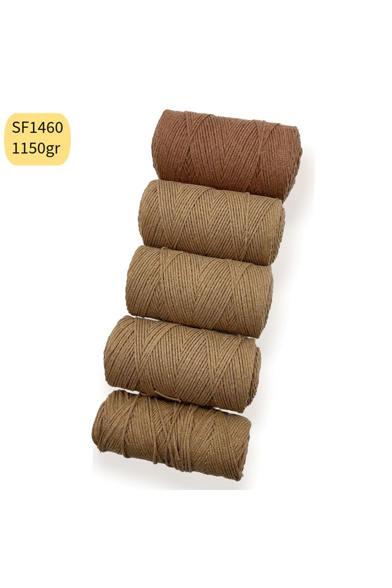 Stok Fazlası 1150gr Cotton Makrome Mix SF1460