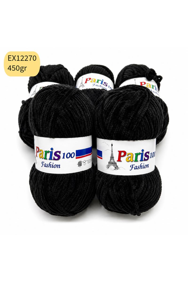 İhrac Fazlası 5'li Paket 450gr Kadife Siyah EX12270
