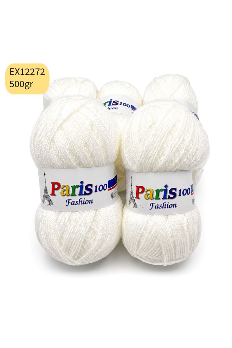 İhraç Fazlası 5'li Paket 500 gr Akrilik Beyaz EX12272