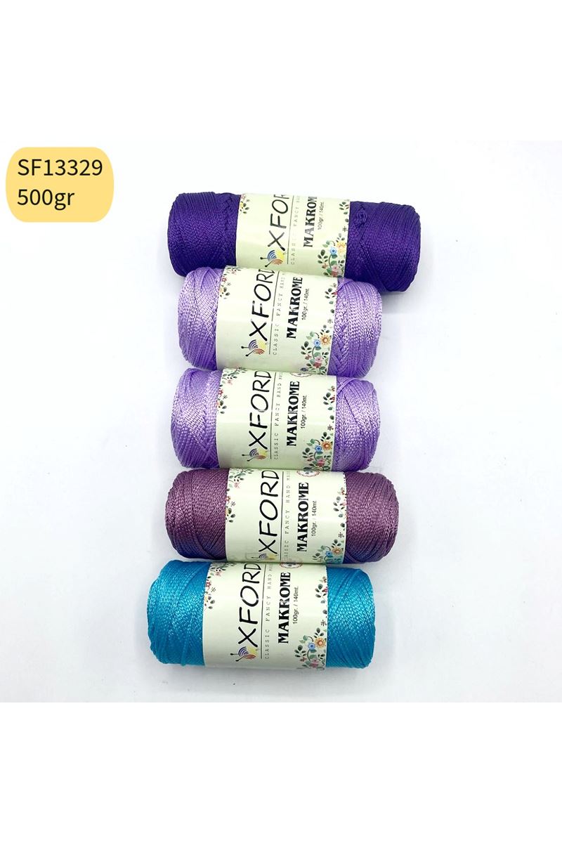 Stok Fazlası 500 gram PP No:3 Makrome Mix SF13329