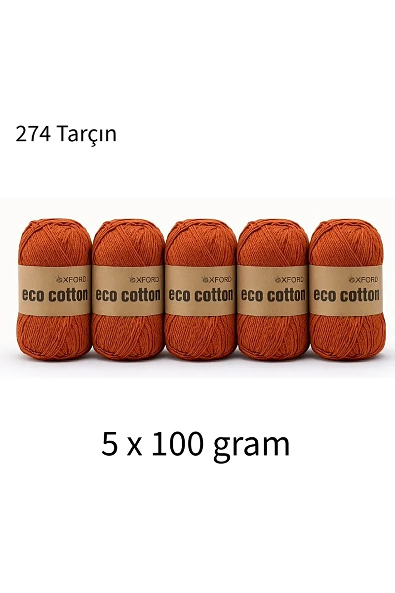 5'li Paket Eco Cotton 100gr-200m No:274 Tarçın