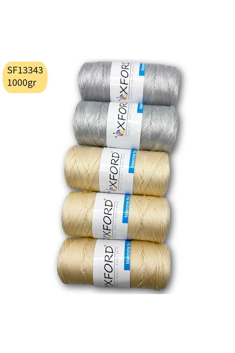 Stok Fazlası 1000 gram PP No:4 Makrome Mix SF13343