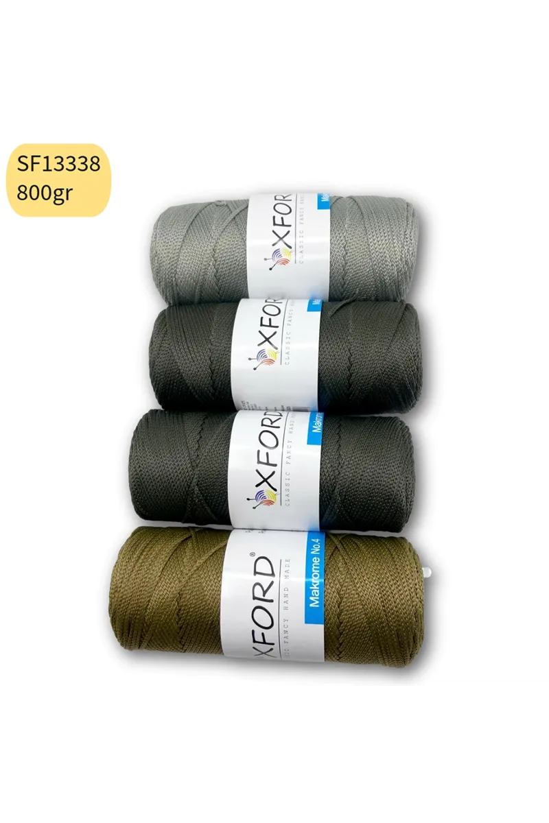Stok Fazlası 800 gram PP No:4 Makrome Mix SF13346