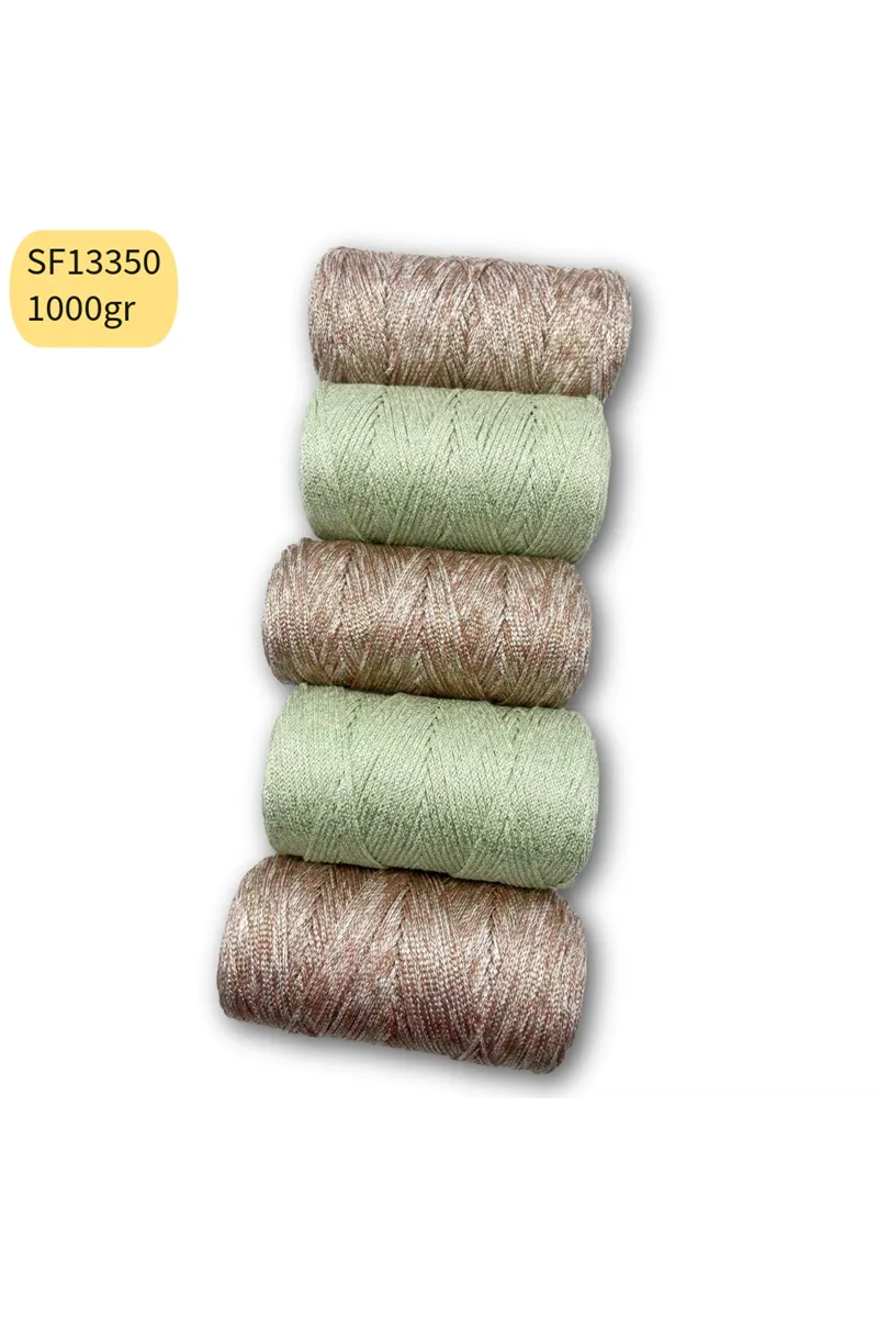 Stok Fazlası 1000 gram PP No:4 SİMLİ Makrome Mix SF13350