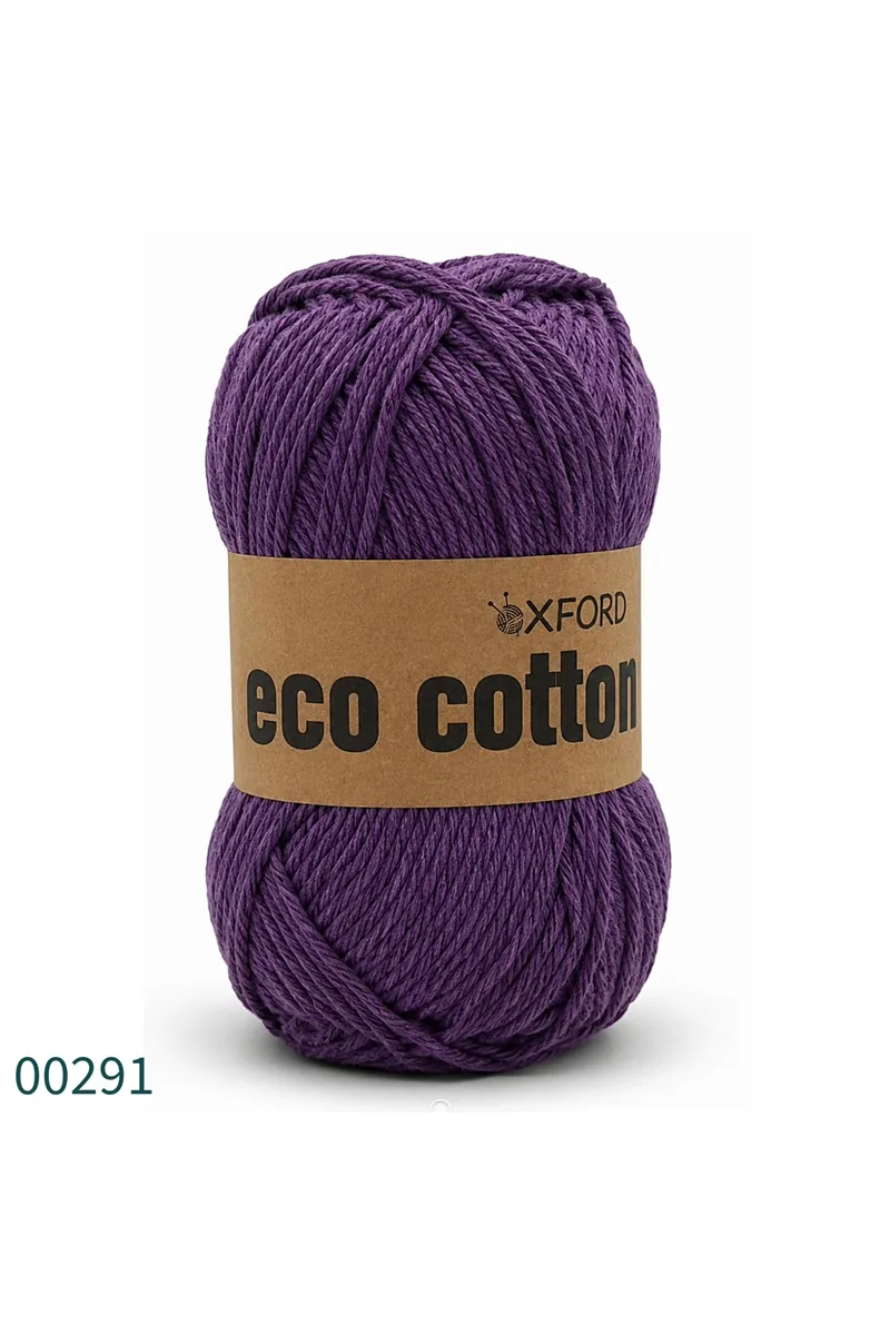 Eco Cotton 100 gram - 00291 Mürdüm