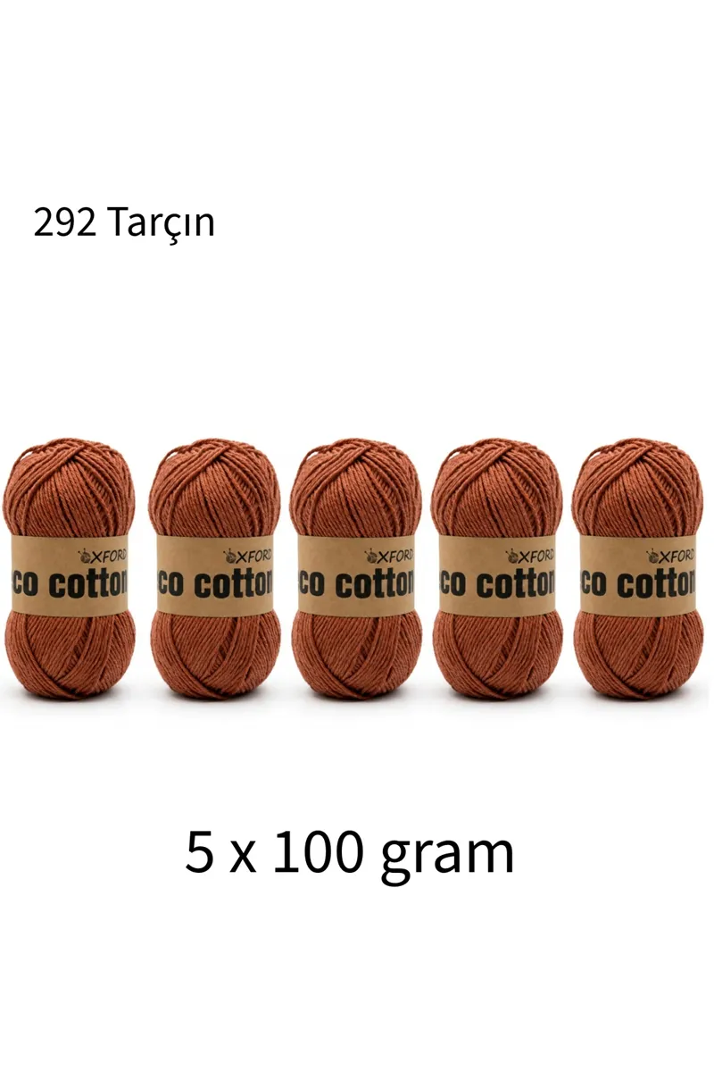 5'li Paket Eco Cotton 100gr-200m No:292 Tarçın