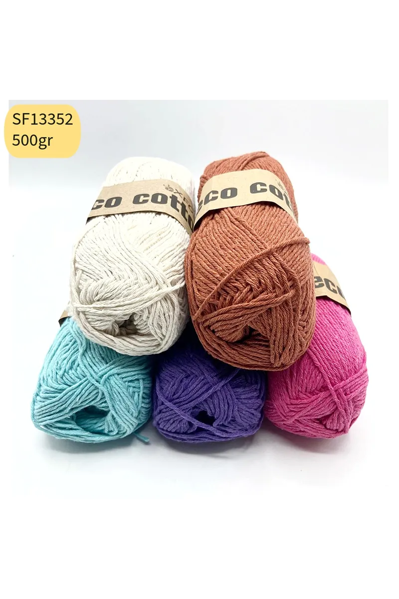 Stok Fazlası 5'li Paket 500 gram Cotton İp Mix SF13352
