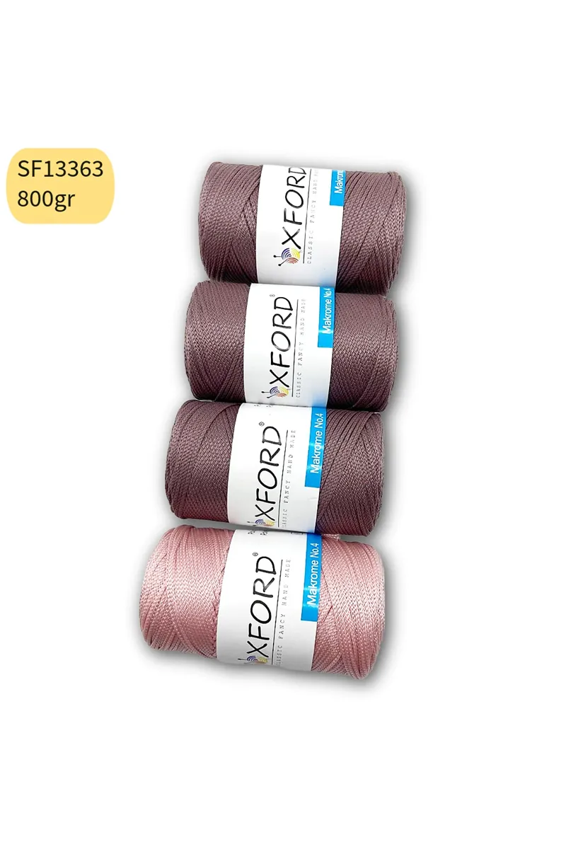Stok Fazlası 800 gram PP No:4 Makrome Mix SF13363