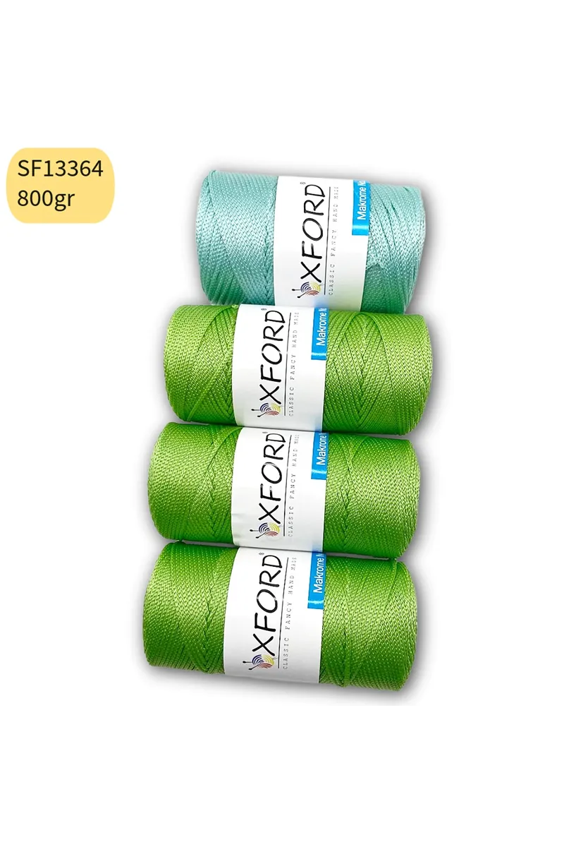 Stok Fazlası 800 gram PP No:4 Makrome Mix SF13364