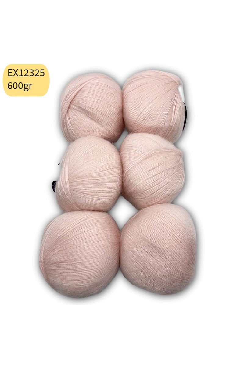 İhraç Fazlası 6'lı Paket 600 gr Angora Pudra EX12325