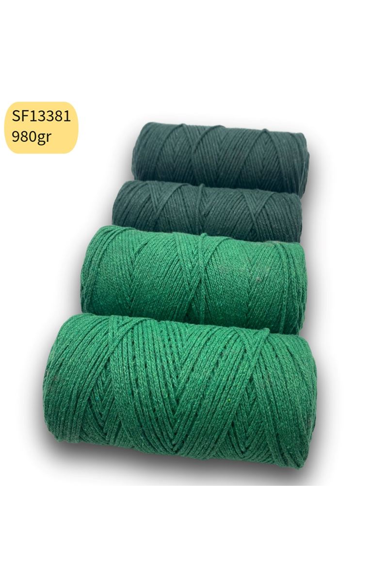 Stok Fazlası 980gr Cotton Makrome Mix SF13381