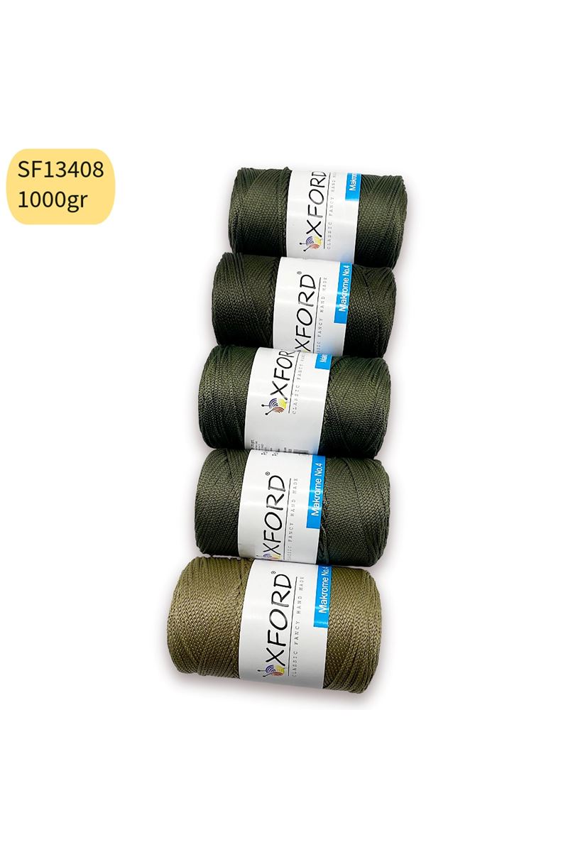 Stok Fazlası 1000 gram PP No:4 Makrome Mix SF13408