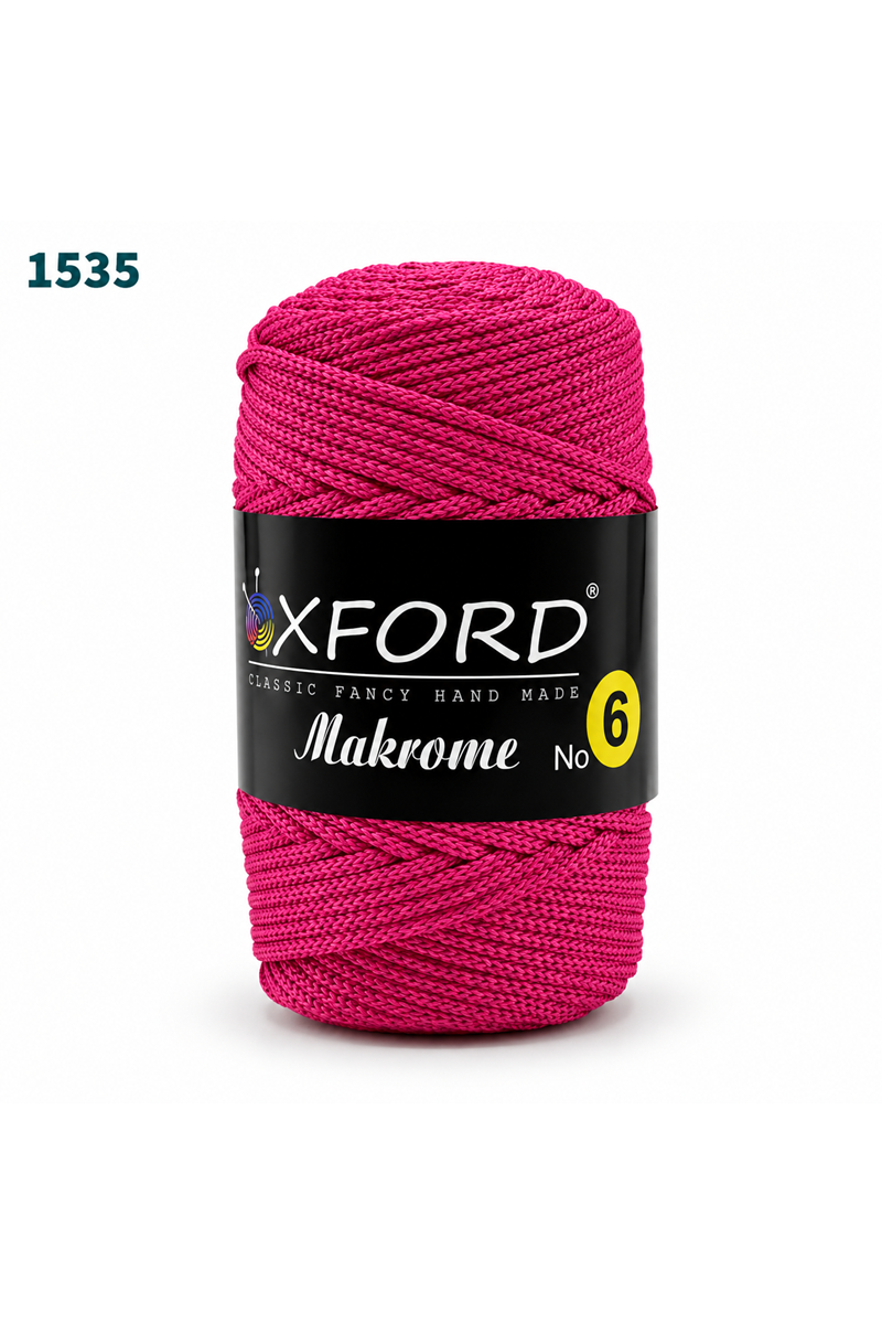 Oxford 6 No Makrome 200 Gram - 1535 Fuşya 