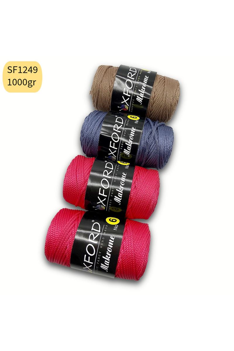 Stok Fazlası 1000 gram PP No:6 Makrome Mix SF1249