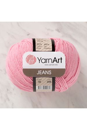 Yarnart Jeans 36 Bebe Pembe