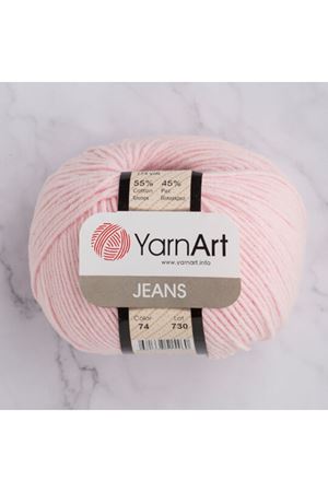 Yarnart Jeans 74 Toz Pembe